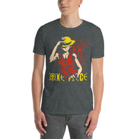 One Piece t-shirt short sleeve Monkey D Luffy cotton