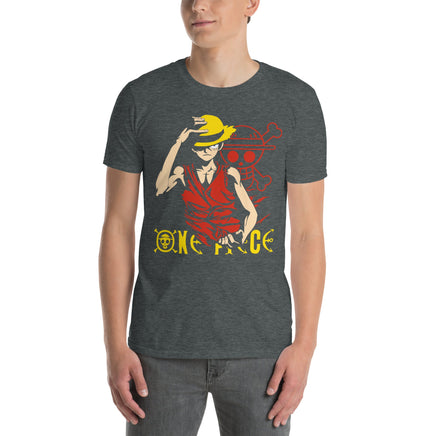 One Piece t-shirt short sleeve Monkey D Luffy cotton