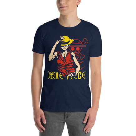 One Piece t-shirt short sleeve Monkey D Luffy cotton