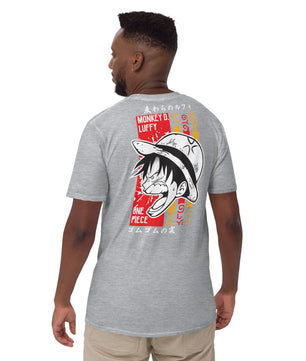 One Piece t-shirt short sleeve Monkey D Luffy cotton soft t-shirt - Lusy Store LLC