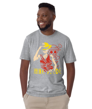 One Piece t-shirt short sleeve Monkey D Luffy cotton soft t-shirt - Lusy Store LLC