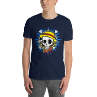 One Piece t-shirt short sleeve Portgas D Ace cotton