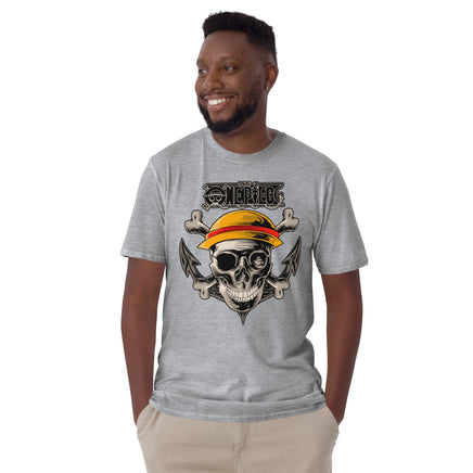 One Piece t-shirt short sleeve Portgas D Ace round neck shirt cotton