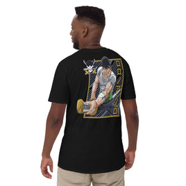 One Piece t-shirt short sleeve Zoro Roronoa cotton you have dreamed of Black