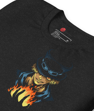One Piece t-shirt Three Legends unisex anime funny cartoon staple cotton - Lusy Store LLC