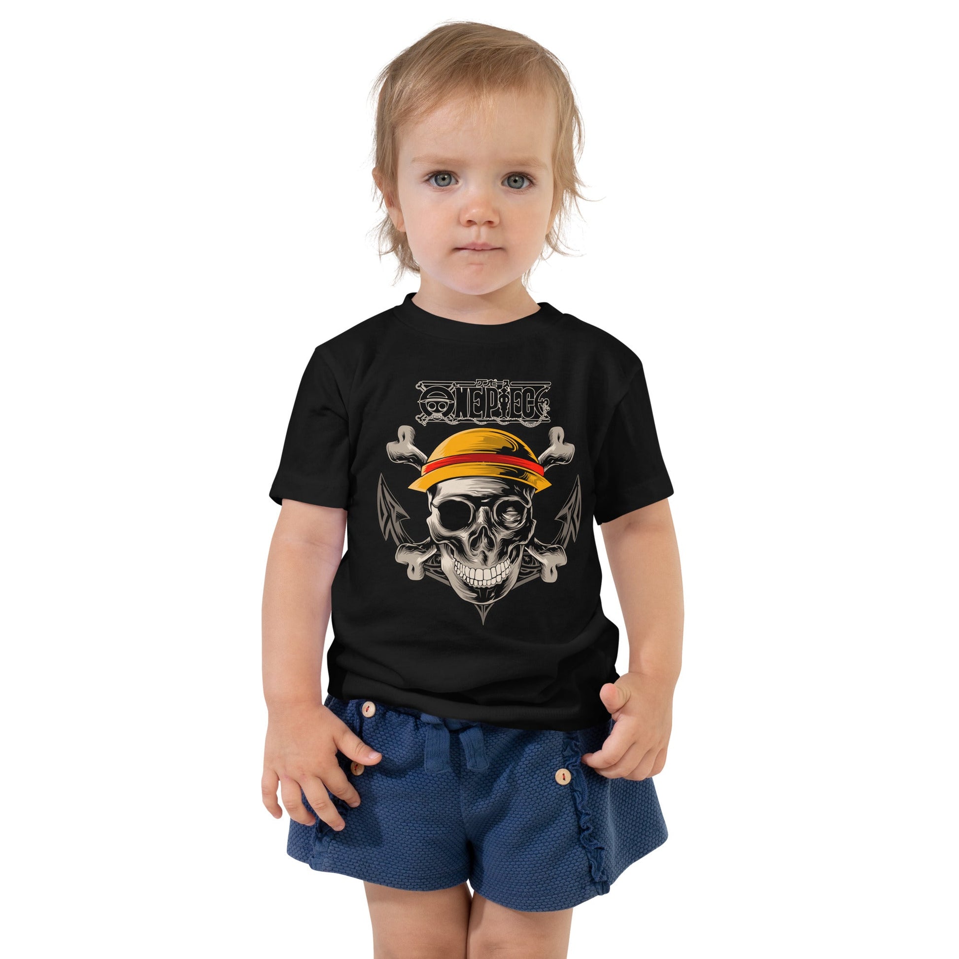 One Piece t-shirt toddler cotton with the right amount of stretch - Lusy Store LLC