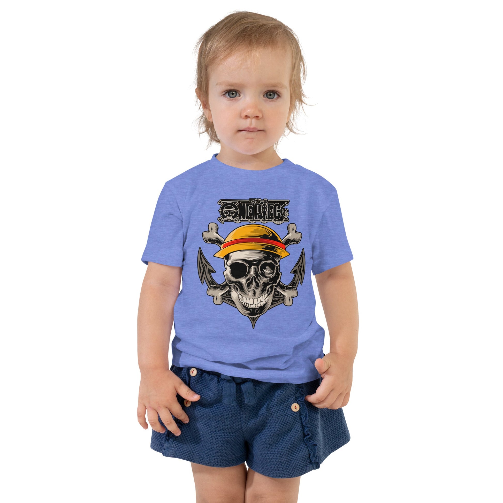 One Piece t-shirt toddler cotton with the right amount of stretch - Lusy Store LLC