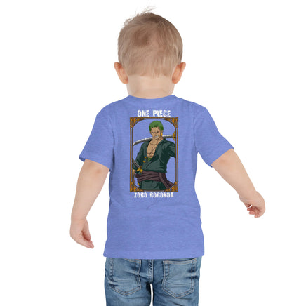 One Piece t-shirt toddler Zoro Roronoa cotton - Lusy Store LLC