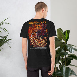 One Piece t-shirt unisex anime funny cartoon staple cotton Black Heather