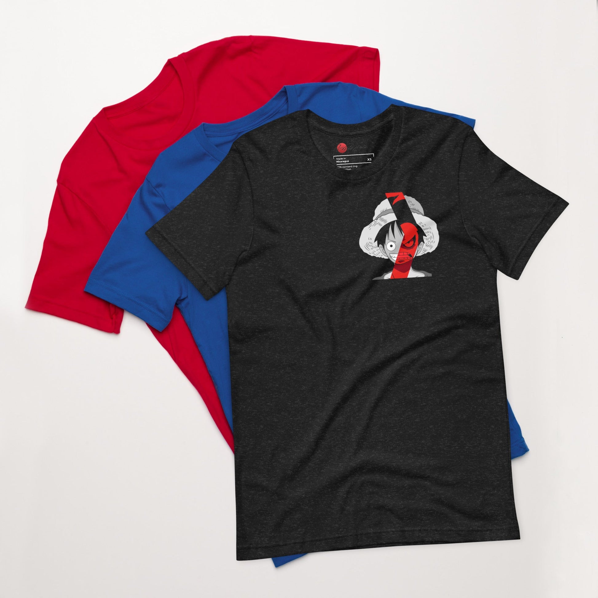 One Piece t-shirt unisex anime funny cartoon staple cotton - Lusy Store LLC