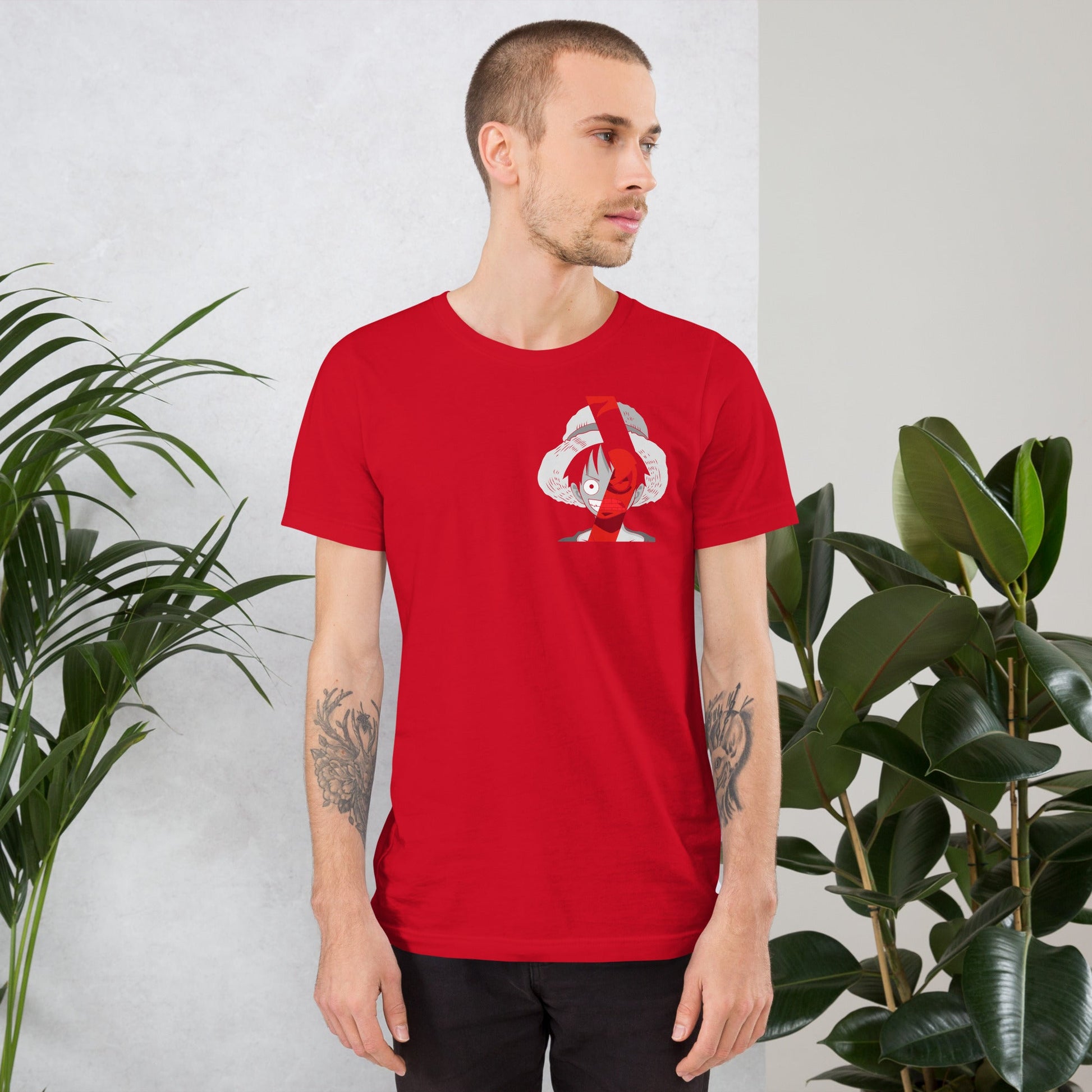 One Piece t-shirt unisex anime funny cartoon staple cotton - Lusy Store LLC