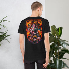 One Piece t-shirt unisex anime funny cartoon staple cotton comfortable Black Heather