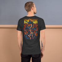 One Piece t-shirt unisex staple cotton fabric is a popular material Dark Grey Heather