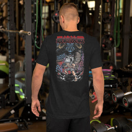 One Piece t-shirt unisex staple cotton fabric is a popular material gift idea Black Heather