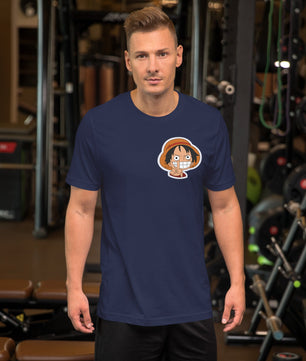 One Piece t-shirt unisex staple cotton flattering for all - Lusy Store LLC