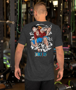 One Piece t-shirt unisex staple cotton flattering for all - Lusy Store LLC