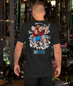 One Piece t-shirt unisex staple cotton flattering for all - Lusy Store LLC
