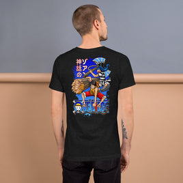 One Piece t-shirt unisex staple cotton natural Black Heather