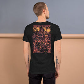 One Piece t-shirt unisex staple cotton smooth and airy Black Heather