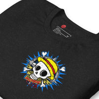 One Piece t-shirt unisex staple cotton soft and lightweight