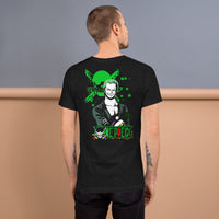 One Piece t-shirt unisex staple cotton soft short sleeves round neck Black Heather