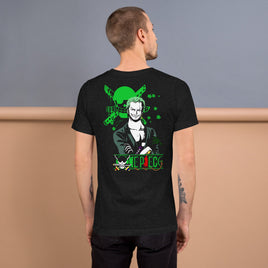 One Piece t-shirt unisex staple cotton soft short sleeves round neck Black Heather