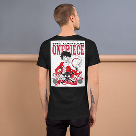One Piece t-shirt unisex staple cotton soft t-shirt Black Heather