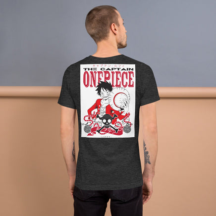 One Piece t-shirt unisex staple cotton soft t-shirt Dark Grey Heather