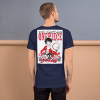 One Piece t-shirt unisex staple cotton soft t-shirt Navy