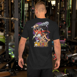 One Piece t-shirt unisex staple cotton t-shirt streetwear cool tops Black Heather
