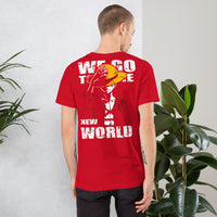 One Piece t-shirt unisex staple cotton you have dreamed of Red