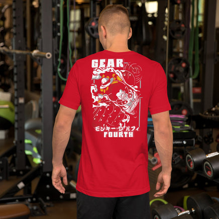 One Piece t-shirt unisex staple cotton you have dreamed of and more Red