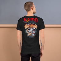 One Piece t-shirt unisex staple Kaido cotton comfortable Black Heather