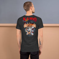 One Piece t-shirt unisex staple Kaido cotton comfortable Dark Grey Heather