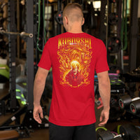 One Piece t-shirt unisex staple Kuroashi cotton comfortable Red
