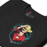 One Piece t-shirt unisex staple Luffy Gear cotton comfortable - Lusy Store LLC