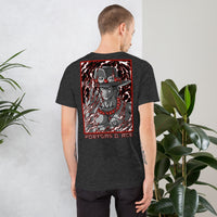 One Piece t-shirt unisex staple Portgas D Ace cotton comfortable Dark Grey Heather