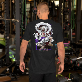 One Piece t-shirt unisex staple round neck shirt cotton Black Heather