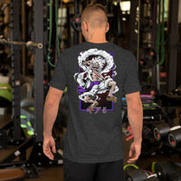 One Piece t-shirt unisex staple round neck shirt cotton Dark Grey Heather
