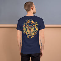 One Piece t-shirt unisex staple round neck shirt cotton soft Navy