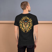 One Piece t-shirt unisex staple round neck shirt cotton soft Black Heather