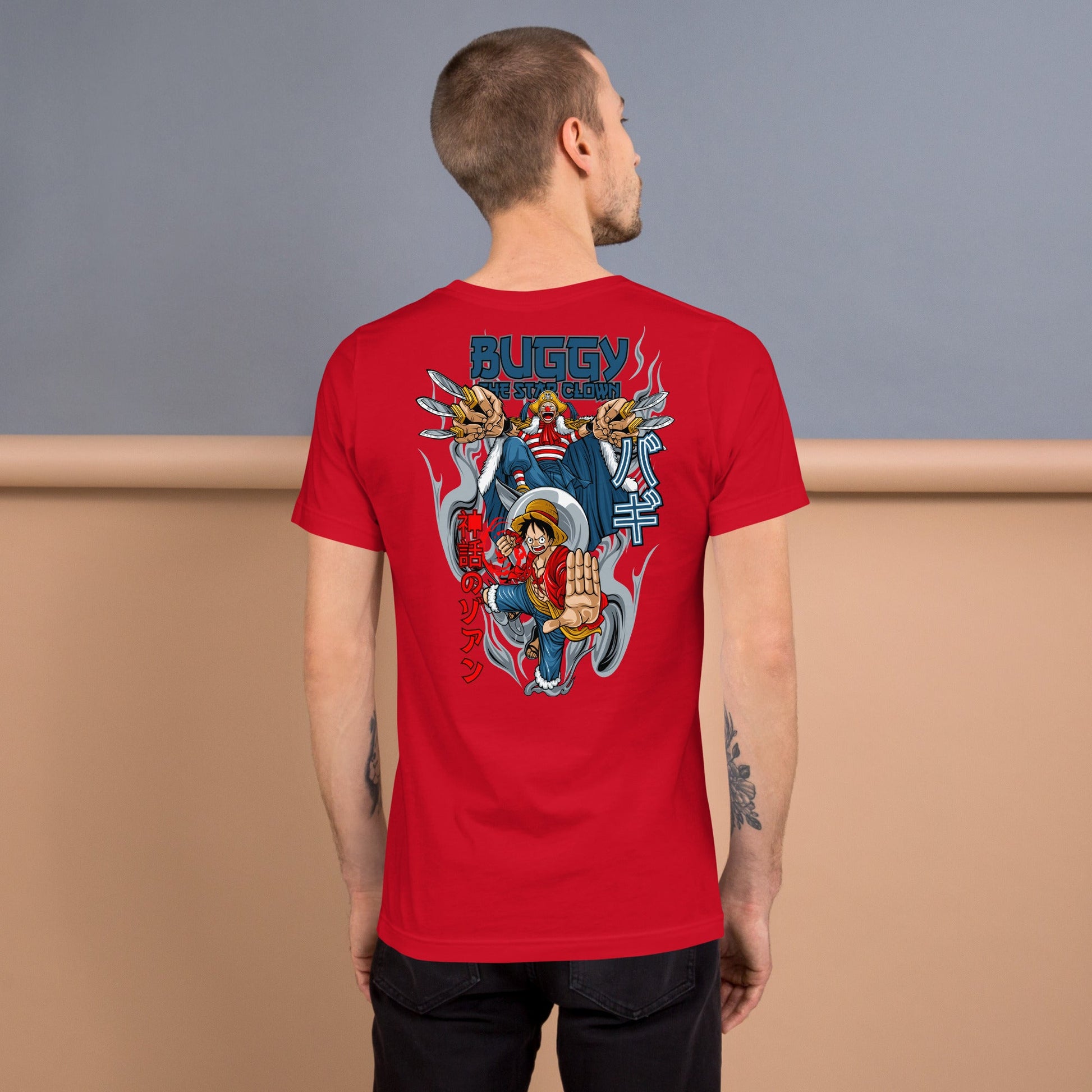 One Piece t-shirt unisex staple The Star Clown cotton comfortable - Lusy Store LLC