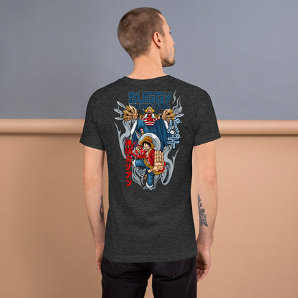 One Piece t-shirt unisex staple The Star Clown cotton comfortable Dark Grey Heather