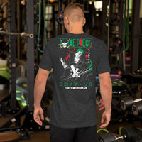 One Piece t-shirt unisex staple The Swordman round neck shirt cotton Dark Grey Heather