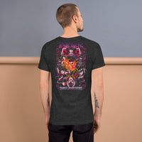 One Piece t-shirt unisex staple Three Brothers cotton comfortable Dark Grey Heather