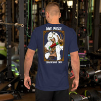 One Piece t-shirt unisex staple Trafalgar Law cotton Navy