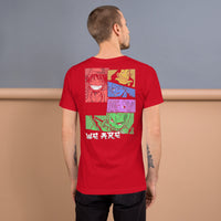 One Piece t-shirt unisex staple We Are cotton soft t-shirt Red
