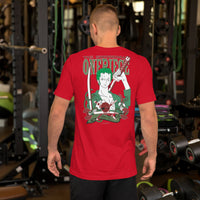 One Piece t-shirt unisex staple Zoro Roronoa cotton comfortable Red