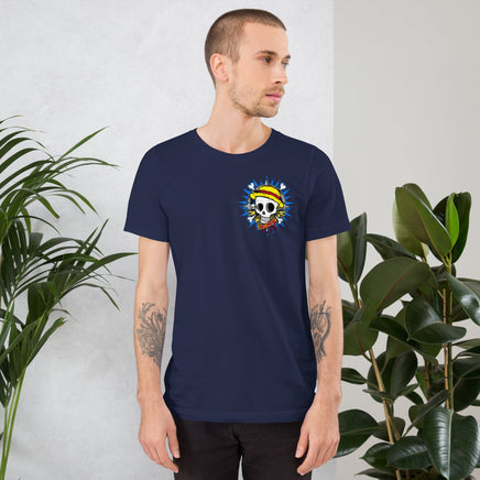 One Piece t-shirt unisex staple Zoro Roronoa cotton smooth and airy