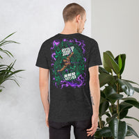 One Piece t-shirt unisex staple Zoro Roronoa cotton smooth and airy Dark Grey Heather